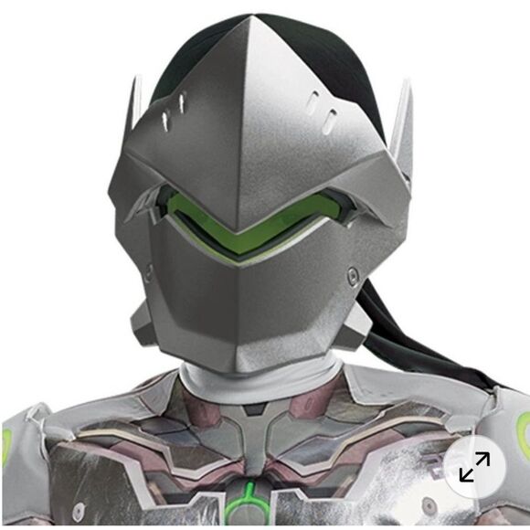 🔥Boys Genji Muscle Costume - Overwatch kids boy New - Picture 2 of 11